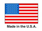 The skid steer rotary tiller is made in the USA
